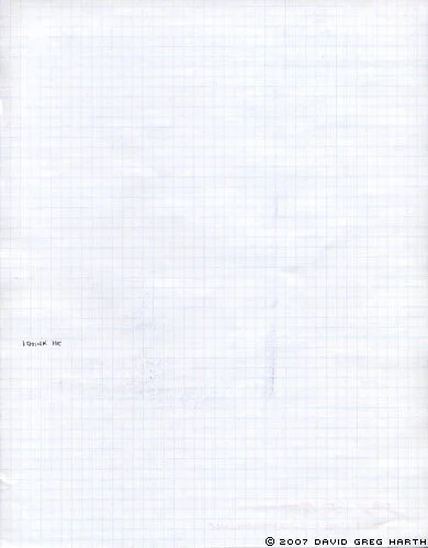 © David Greg Harth Cock Drawing #CD120618153700 Ink on paper 177.8mm x 127mm / 7”x5” June 18, 2012 New York City