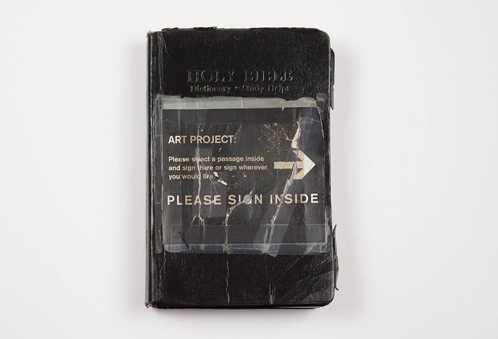 The Holy Bible Project More details ©&nbsp;David Greg Harth