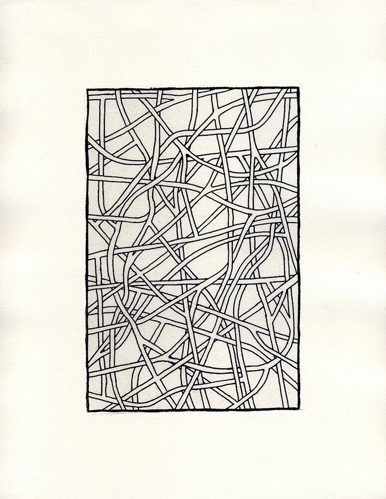 Thinkways #110807111500 Foil Print on Paper 279.4mm x 215.9mm / 11” x 8.5” August 7, 2011 New York, New York 11.08.07.11:15:00@RBPWNYC © David Greg Harth