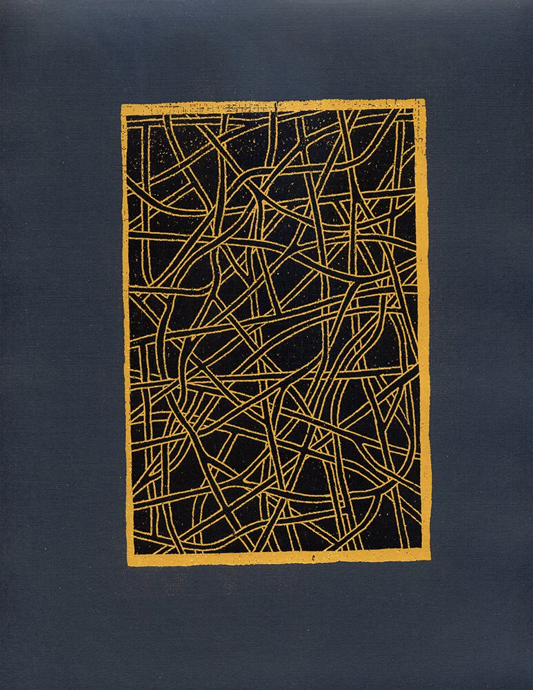 Thinkways #110806132000 Foil Print on Paper 279.4mm x 215.9mm / 11” x 8.5” August 6, 2011 New York, New York 11.08.06.13:20:00@RBPWNYC © David Greg Harth