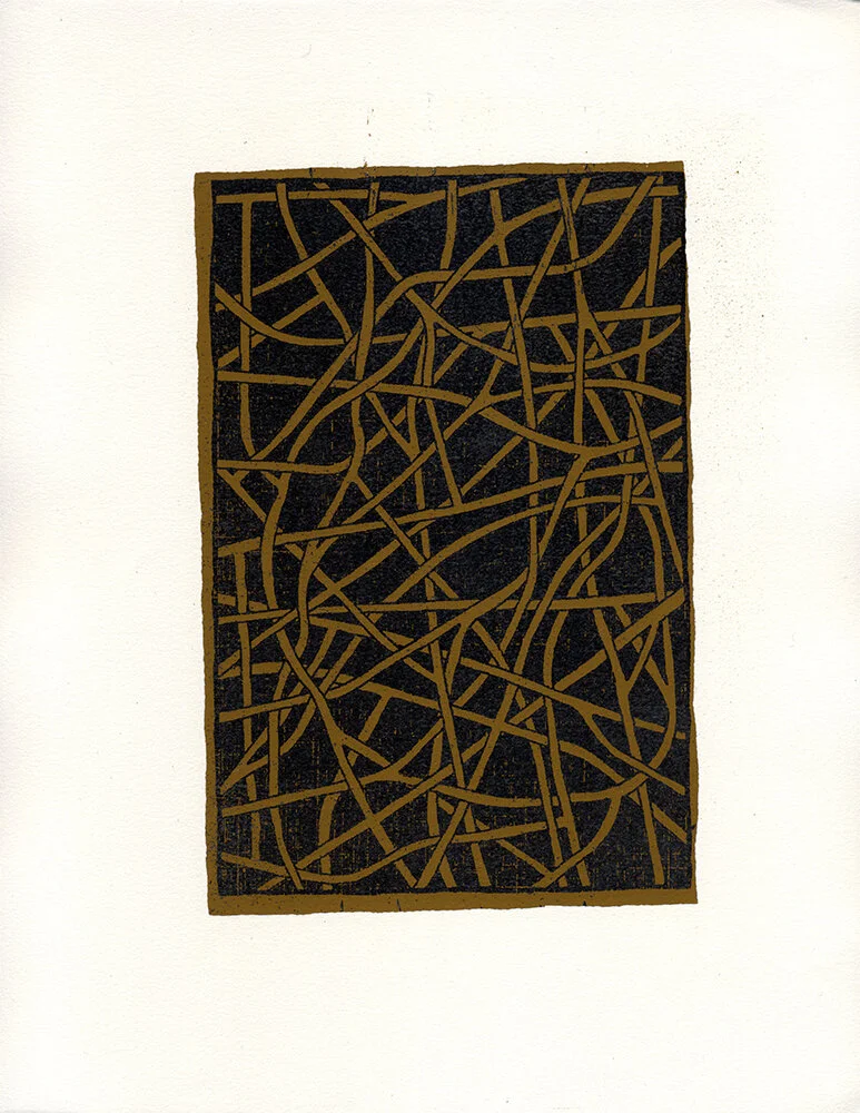 Thinkways #110806131000 Foil Print on Paper 279.4mm x 215.9mm / 11” x 8.5” August 6, 2011 New York, New York 11.08.06.13.10.00@RBPWNYC © David Greg Harth