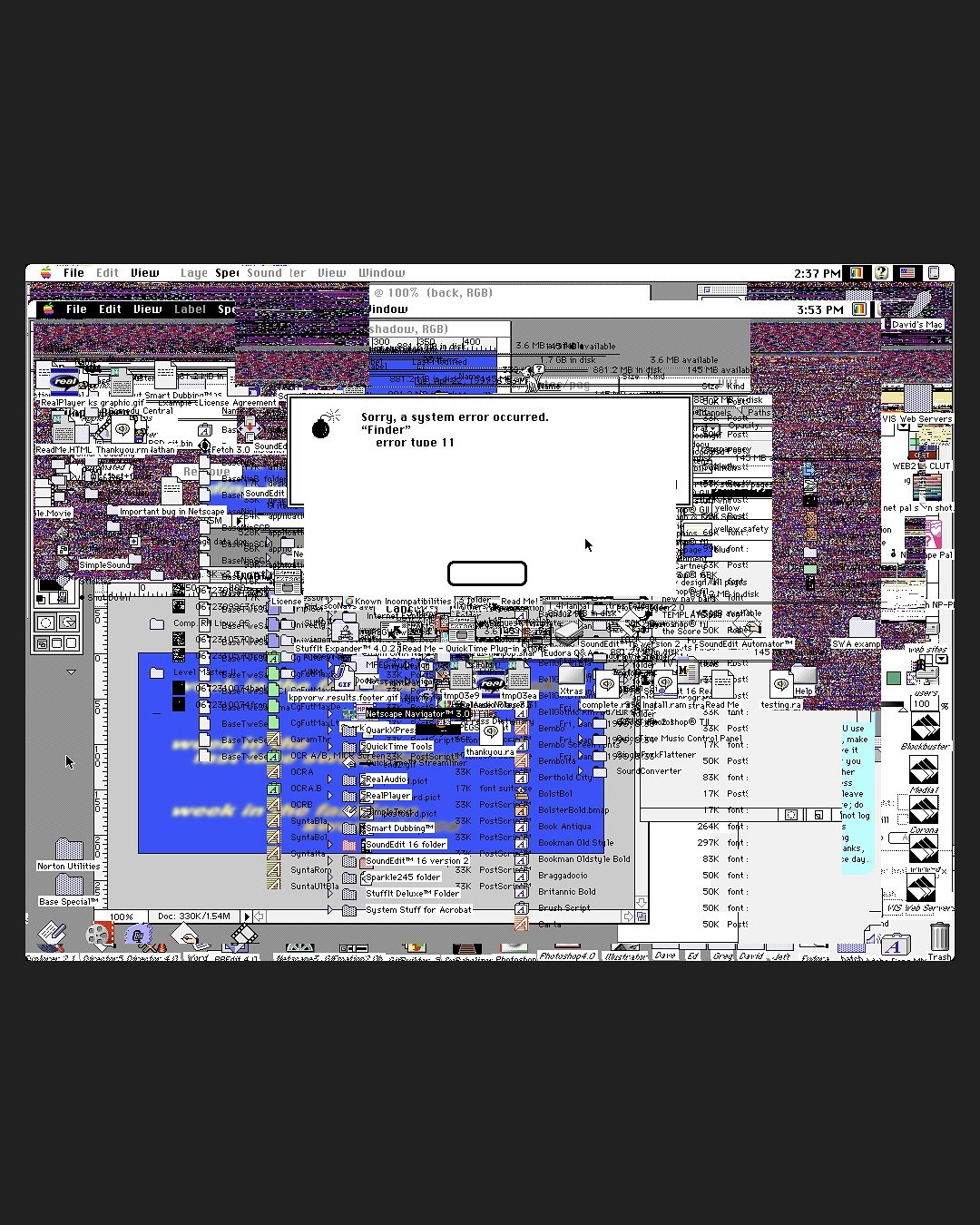 &mdash;⁣⁣⁣⁣⁣⁣⁣⁣⁣⁣⁣⁣⁣
Screenshot; December 23, 1999 at 8:14am
Macintosh Picture Image File (.pct Digital File)
768pixels x 1024pixels
December 23, 1999
New York, New York
99.12.23@1515NYC
&copy; David Greg Harth
&mdash;⁣⁣⁣⁣⁣⁣⁣⁣⁣⁣⁣⁣⁣
#art #davidgreghar