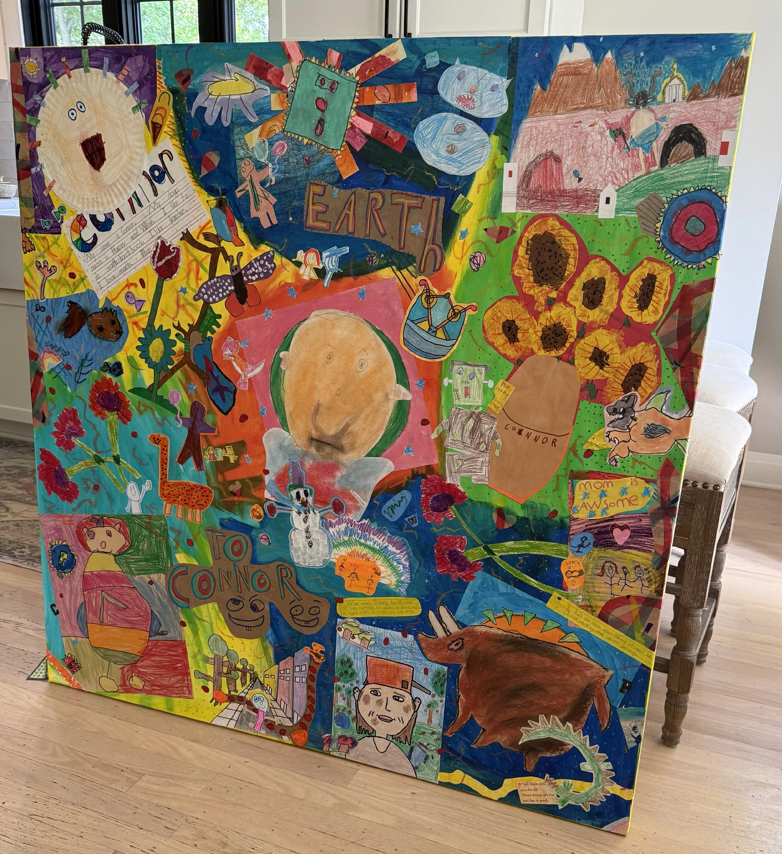 Kids Collage Art Memories