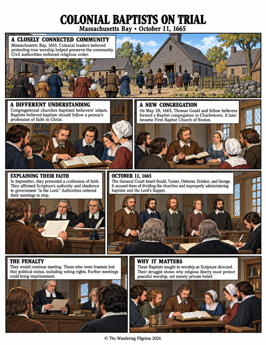 Colonial Baptist Comic