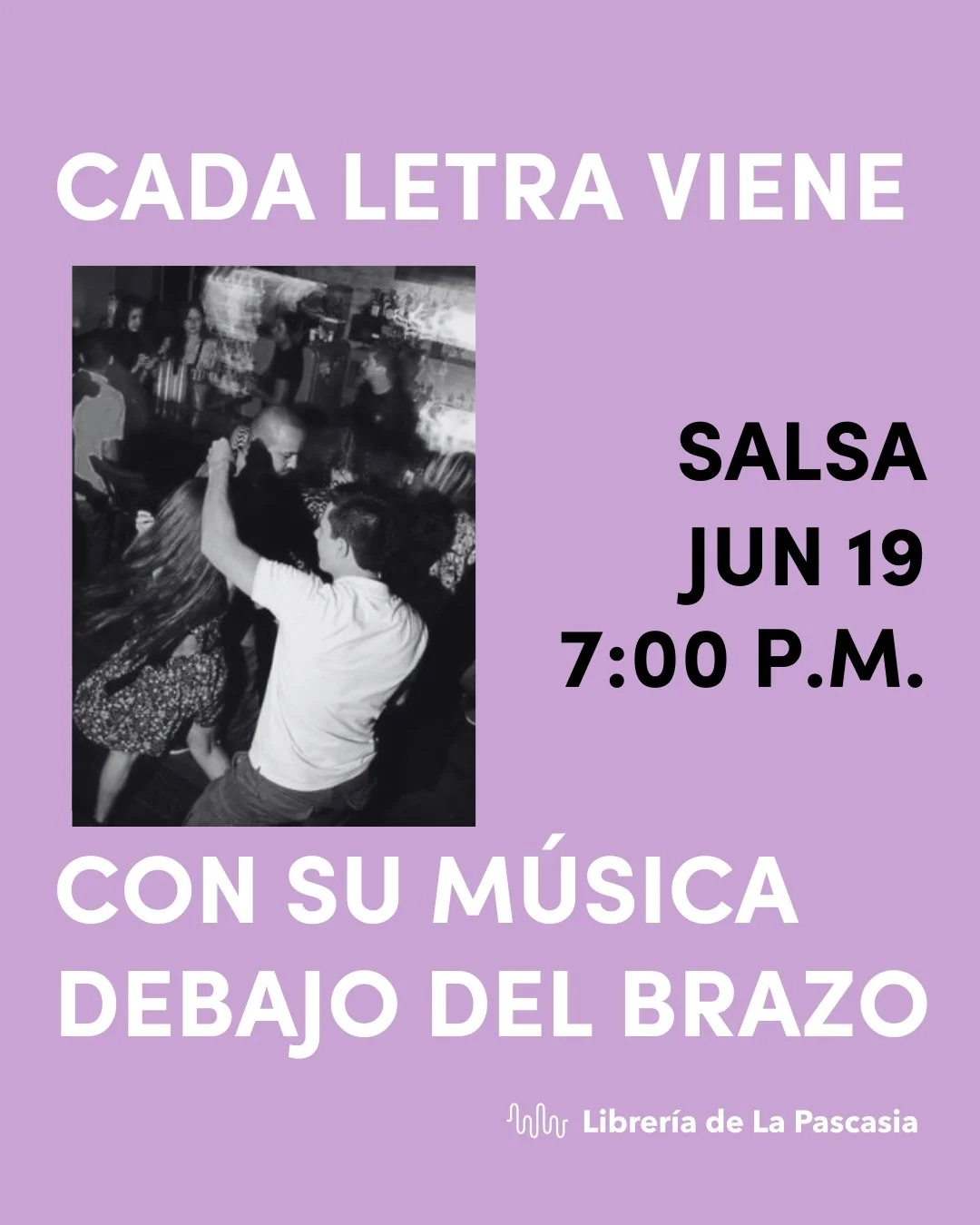 Cada letra viene con su música debajo del brazo: Salsa
