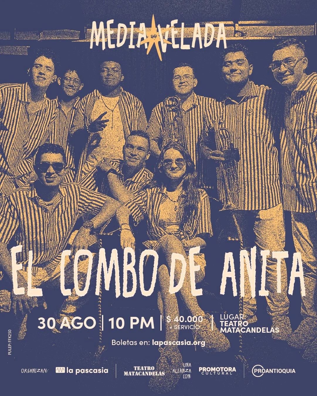 MEDIA VELADA - EL COMBO DE ANITA EN EL TEATRO MATACANDELAS