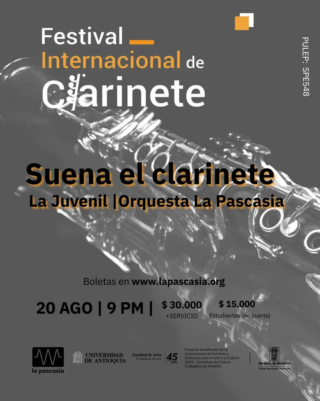 Festival Internacional de Clarinete - Suena el Clarinete