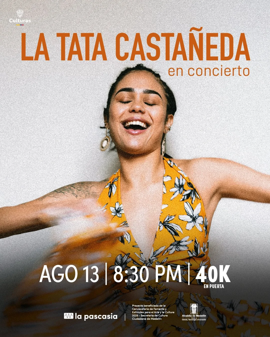La Tata Castañeda en concierto