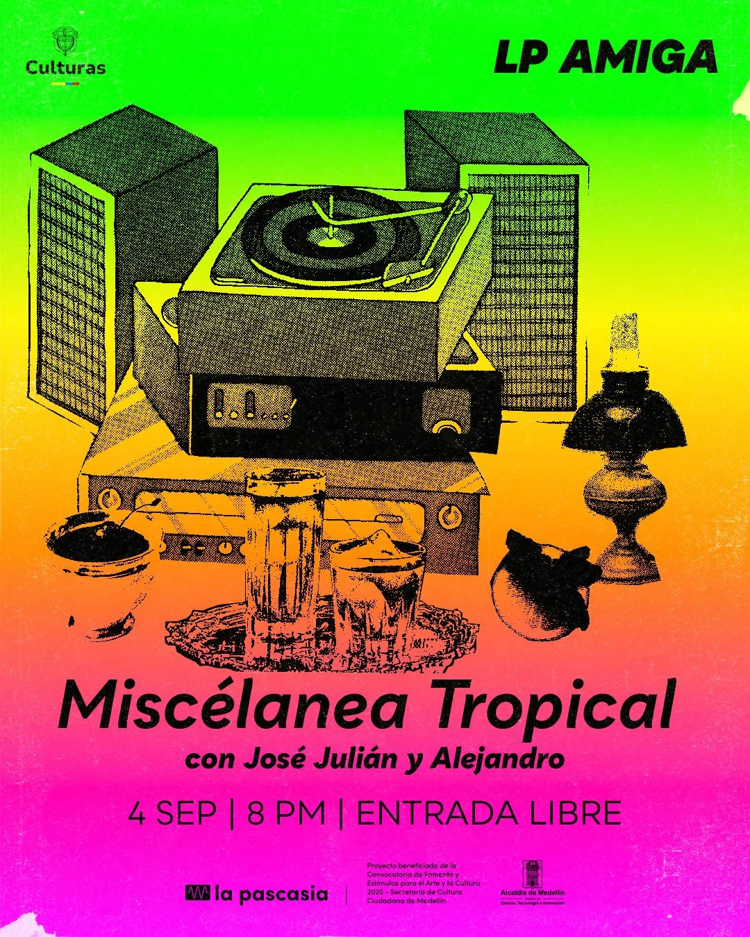 LP Amiga: Miscelánea Tropical con Alejandro y José Julián