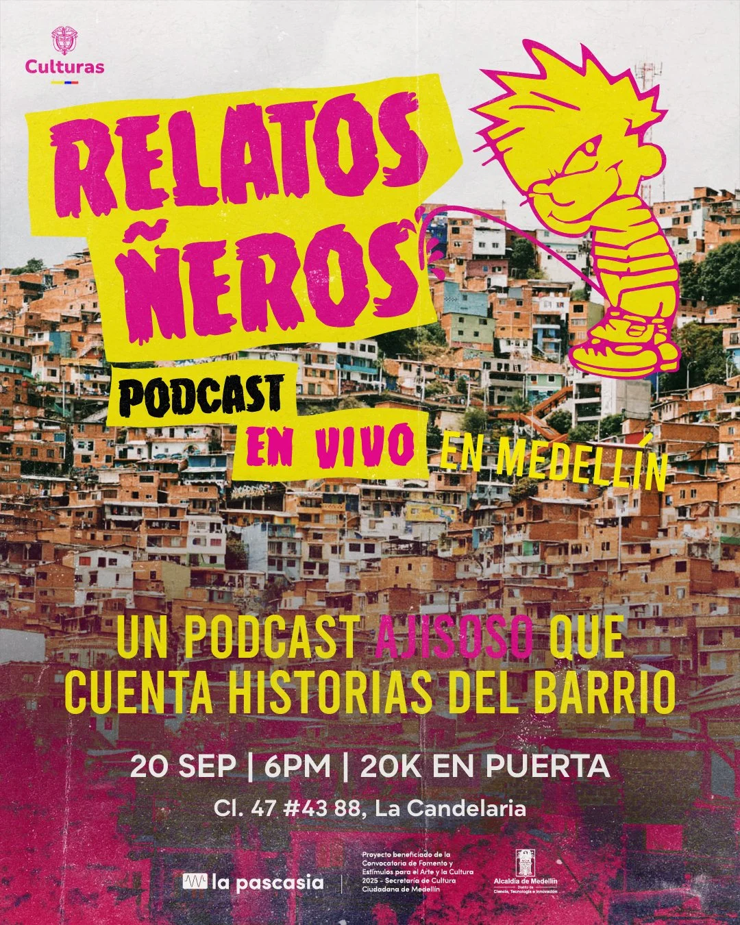 Relatos Ñeros Podcast en vivo en LA PASCASIA