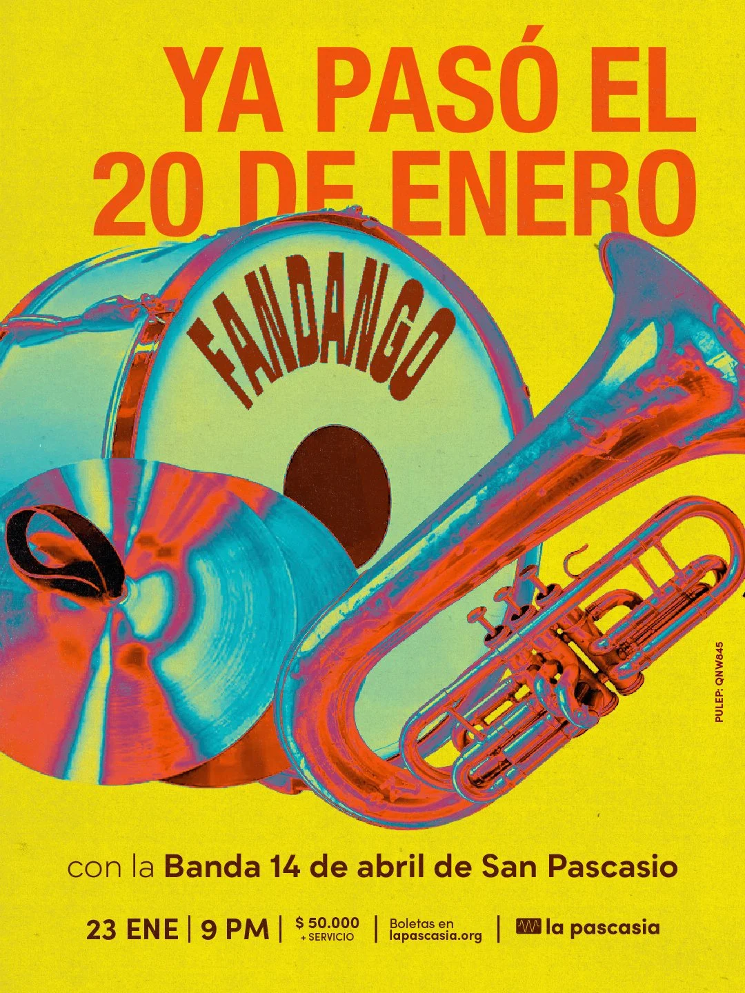 Ya pasó el 20 de enero con la Banda 14 de abril de San Pascasio