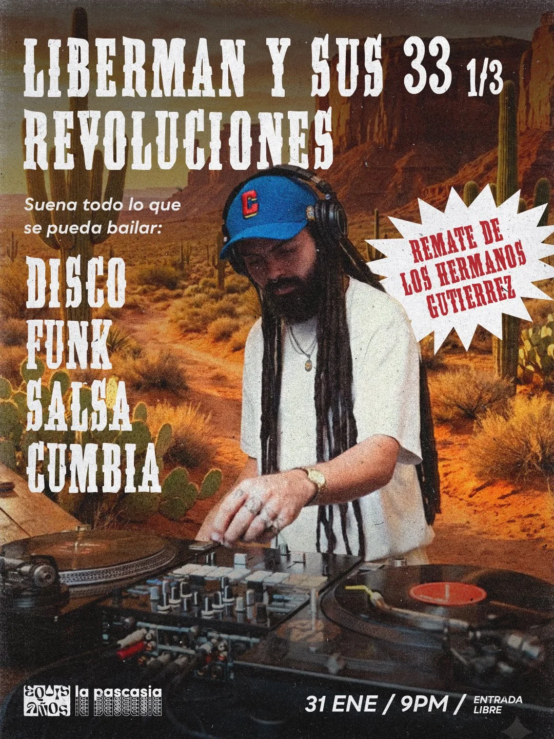 Liberman y sus 33 1/3 revoluciones REMATE DE HERMANOS GUTIERREZ