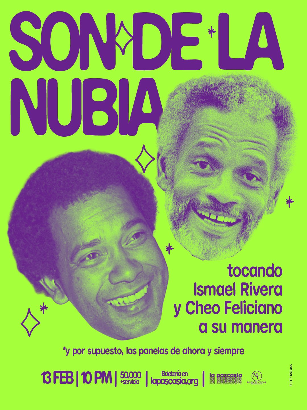 SON DE LA NUBIA TOCANDO ISMAEL RIVERA Y CHEO FELICIANO A SU MANERA