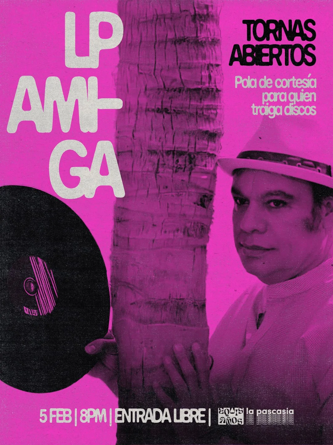 LP AMIGA - Tornas abiertos