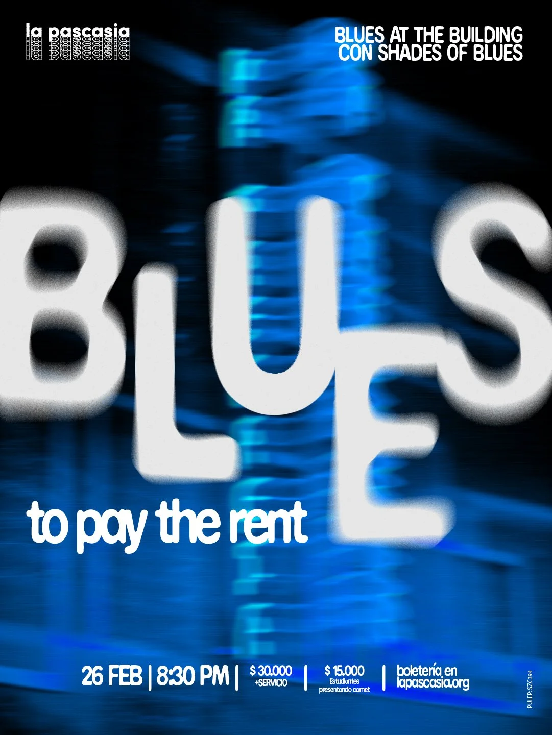 Blues at the Building con Shades of Blues presenta: Blues to pay the rent