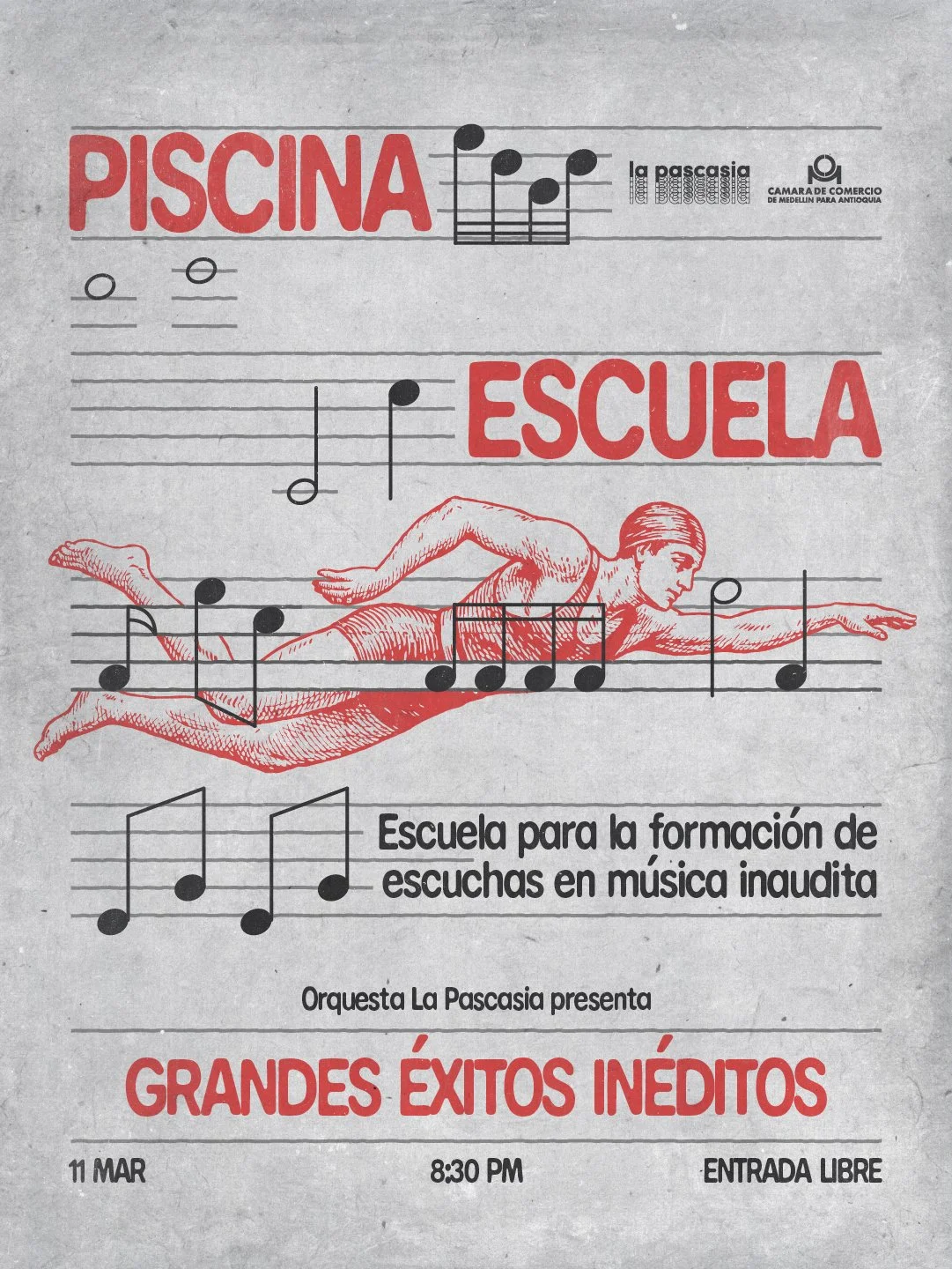 PISCINA ESCUELA - Orquesta La Pascasia presenta: Grandes Éxitos inéditos