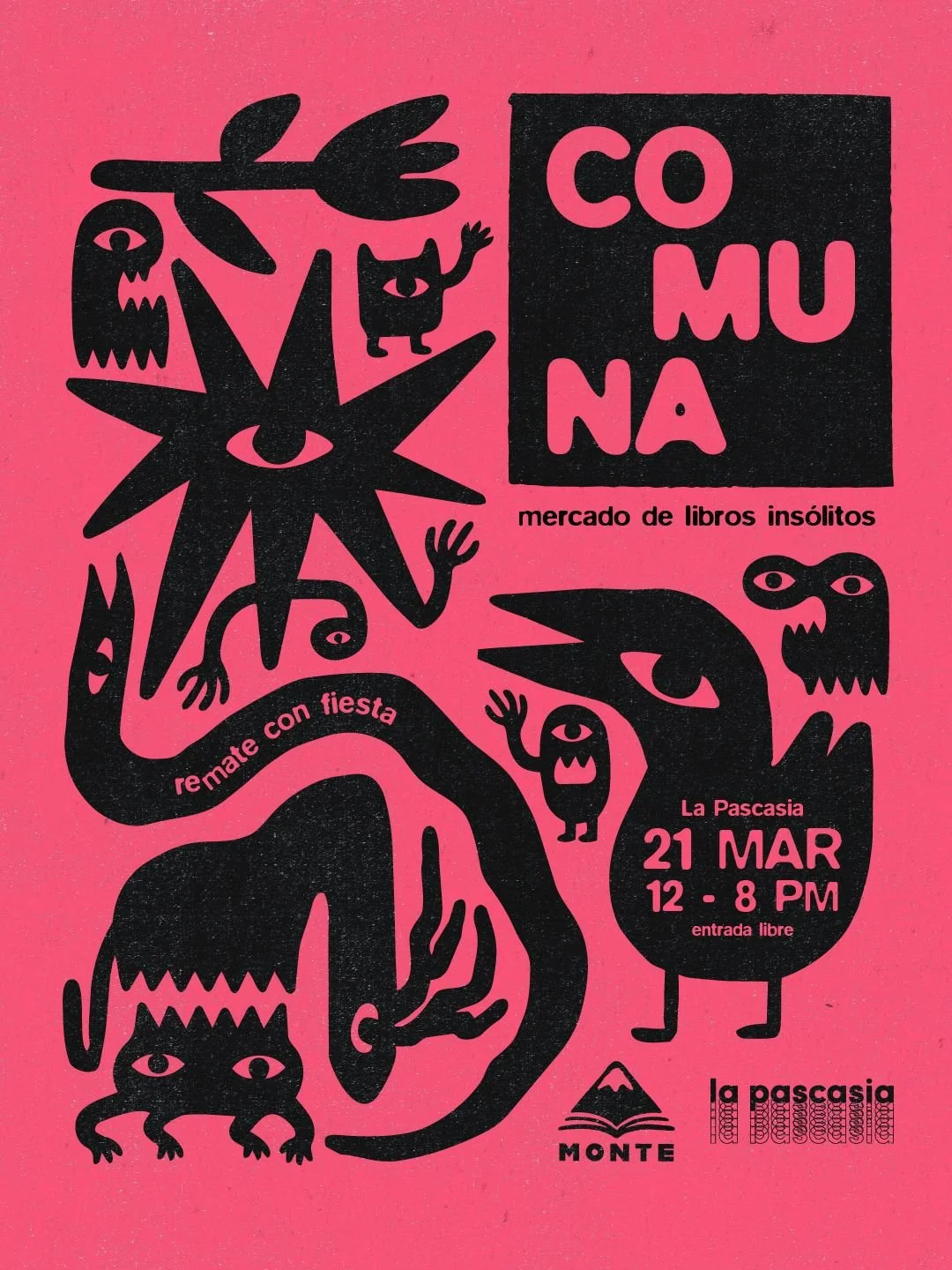 COMUNA: Mercado de libros insólitos