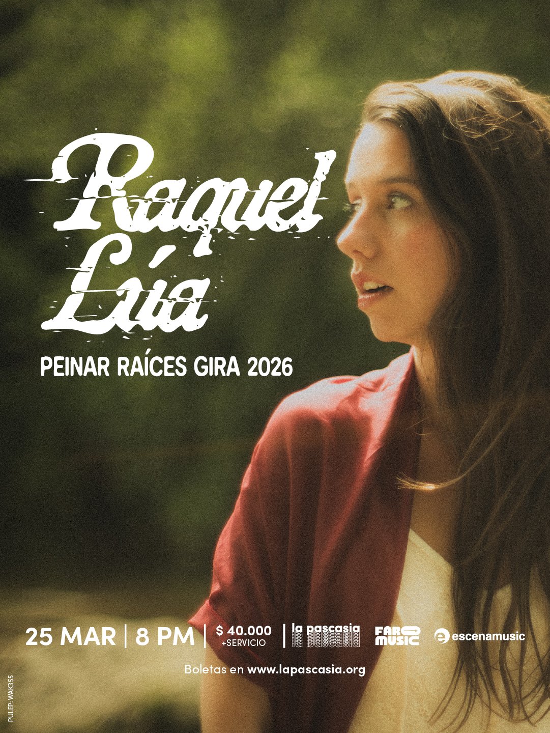 Raquel Lúa - Peinar Raíces Gira 2026