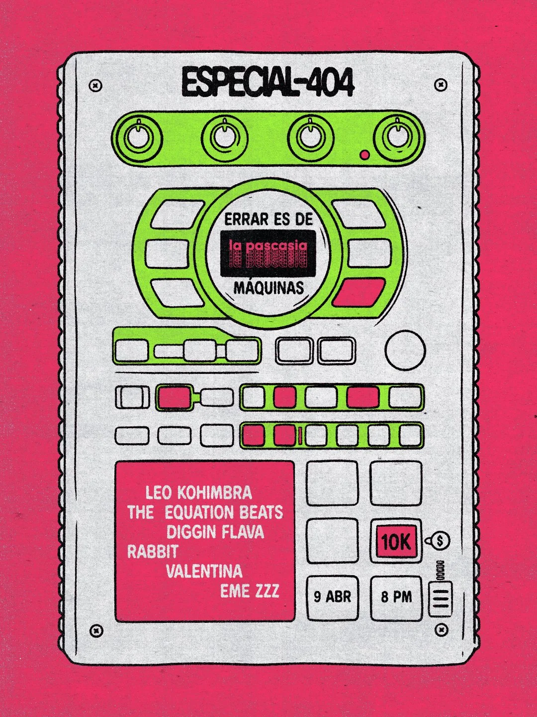 ERRAR ES DE MÁQUINAS - ESPECIAL 404