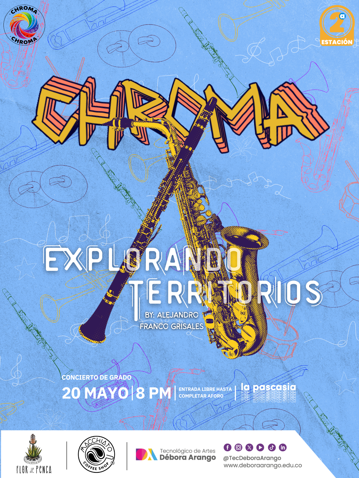 Recital de grado CHROMA por Alejandro Franco Grisales