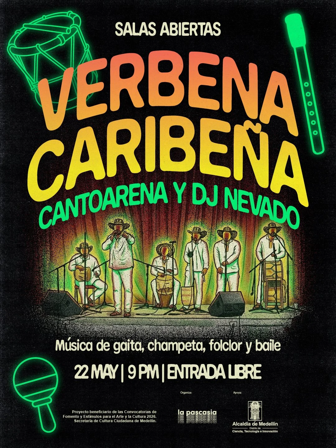 VERBENA TROPICAL CON CANTOARENA Y DJ NEVADO