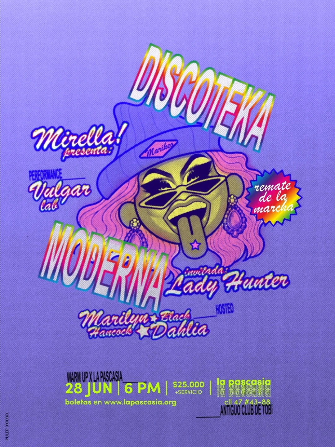 DISCOTEKA MODERNA - FIESTA PRIDE EN LA PASCASIA