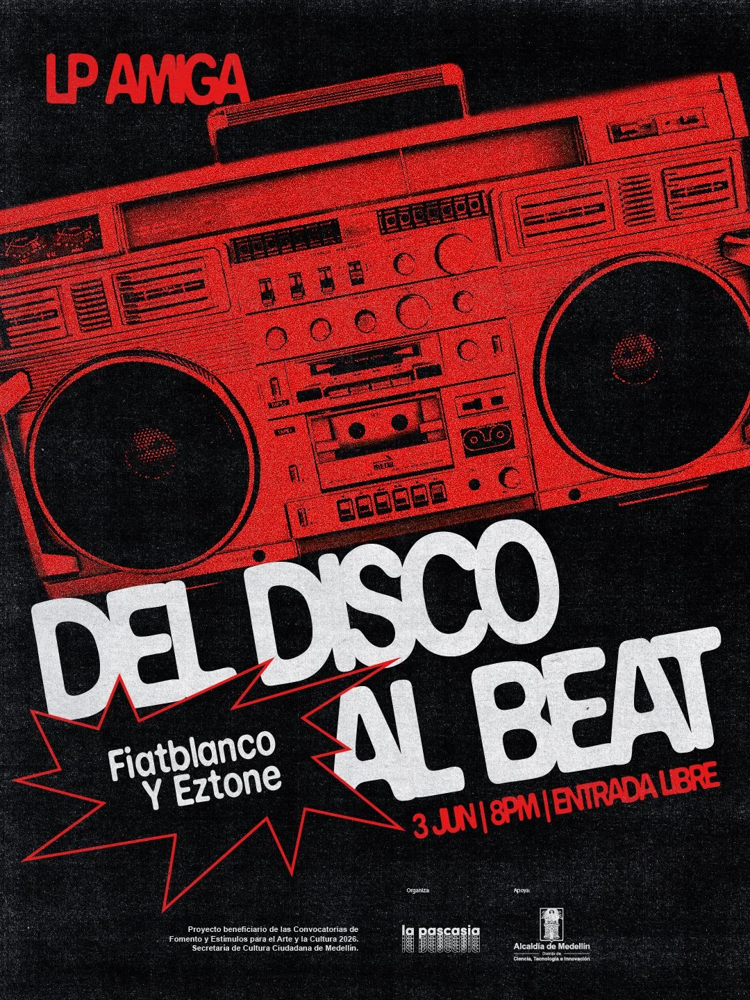 LP AMIGA: Del disco al beat con Fiatblanco y Eztone