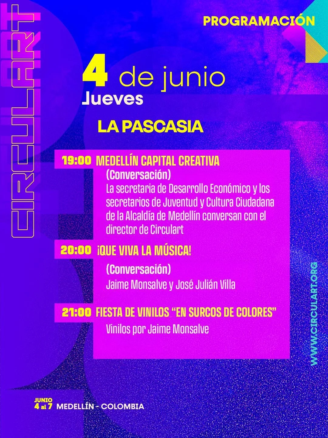 Fiesta de apertura de Circulart
