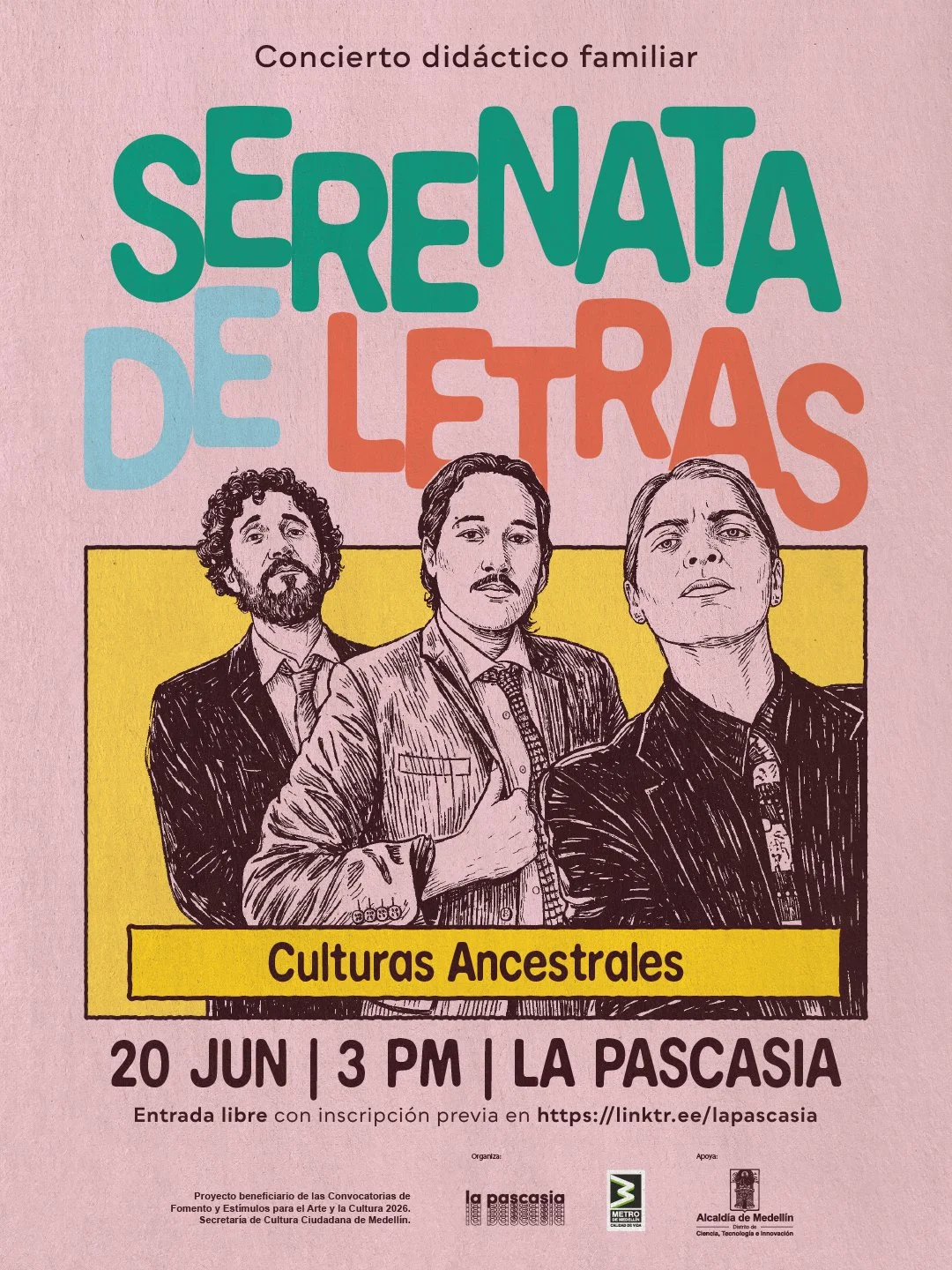 Serenata de letras, concierto didáctico familiar 