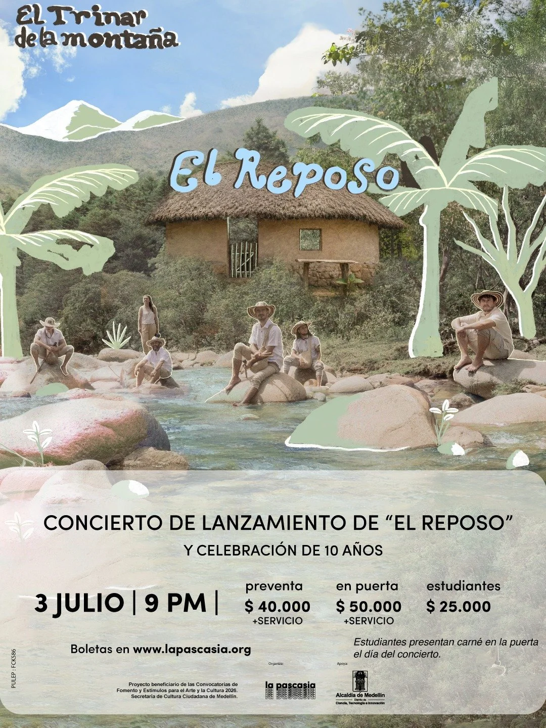 El Trinar de la Montaña - Lanzamiento de El Reposo y celebración de 10 años