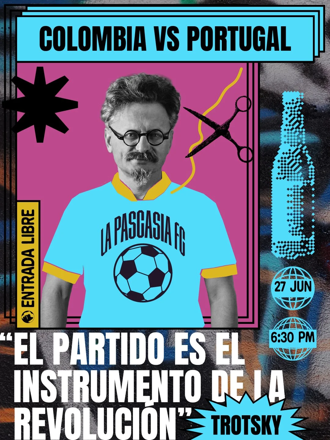 El partido es el instrumento de la revolución - Colombia VS Portugal