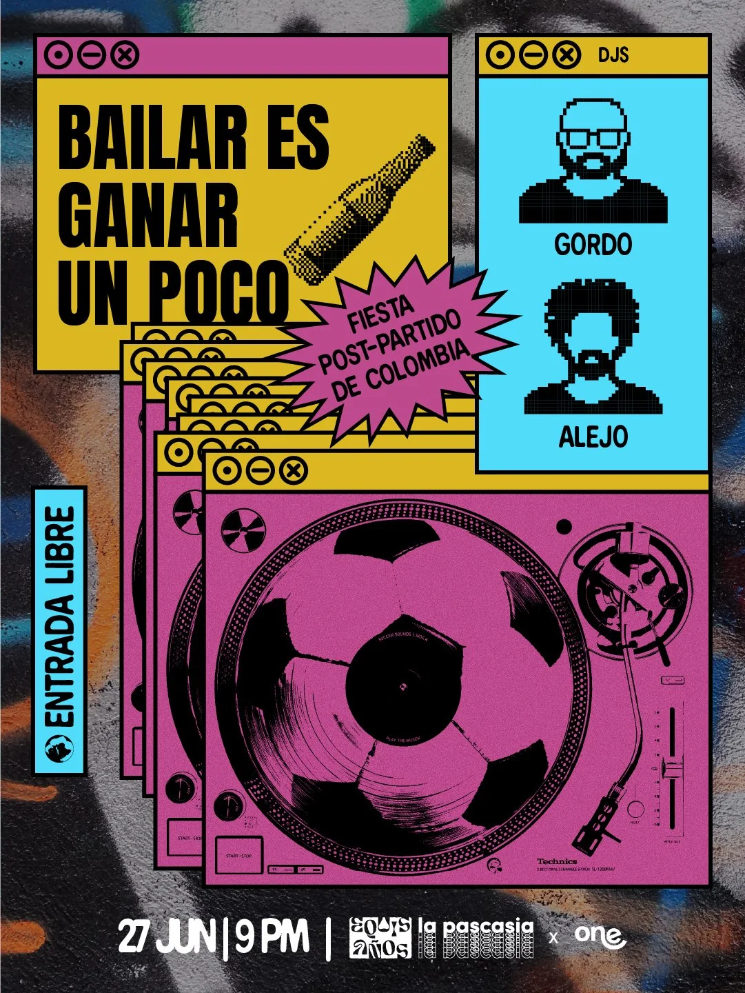 Bailar es ganar un poco - Remate de partido con El gordo y Alejo