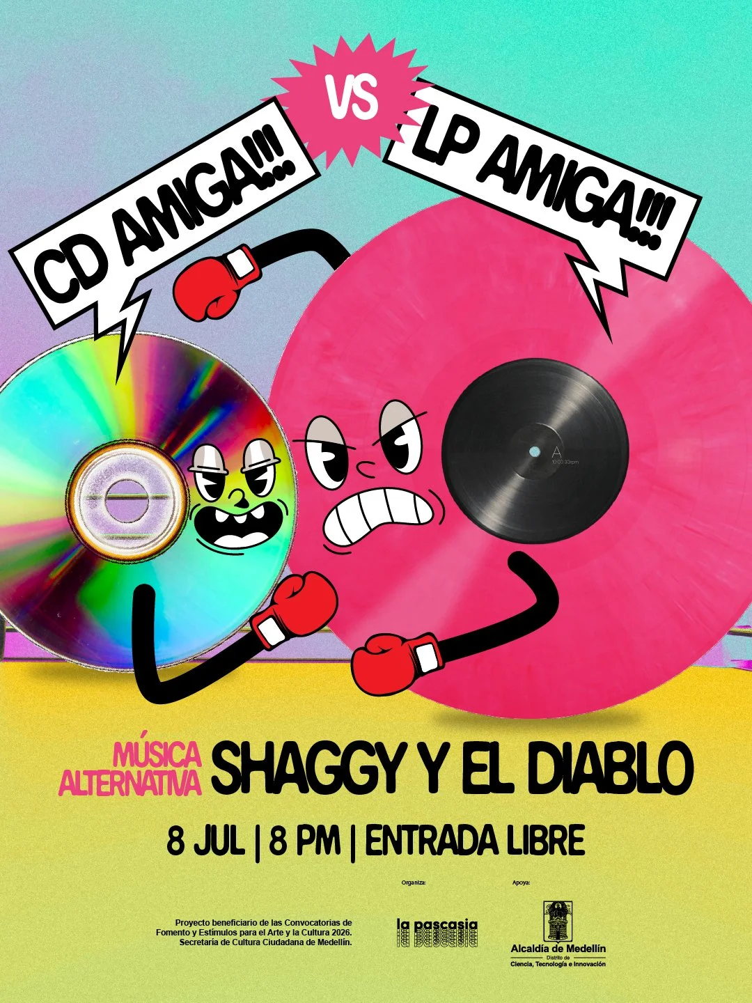 CD vs LP Amiga: Shaggy vs El Diablo - Alternativa