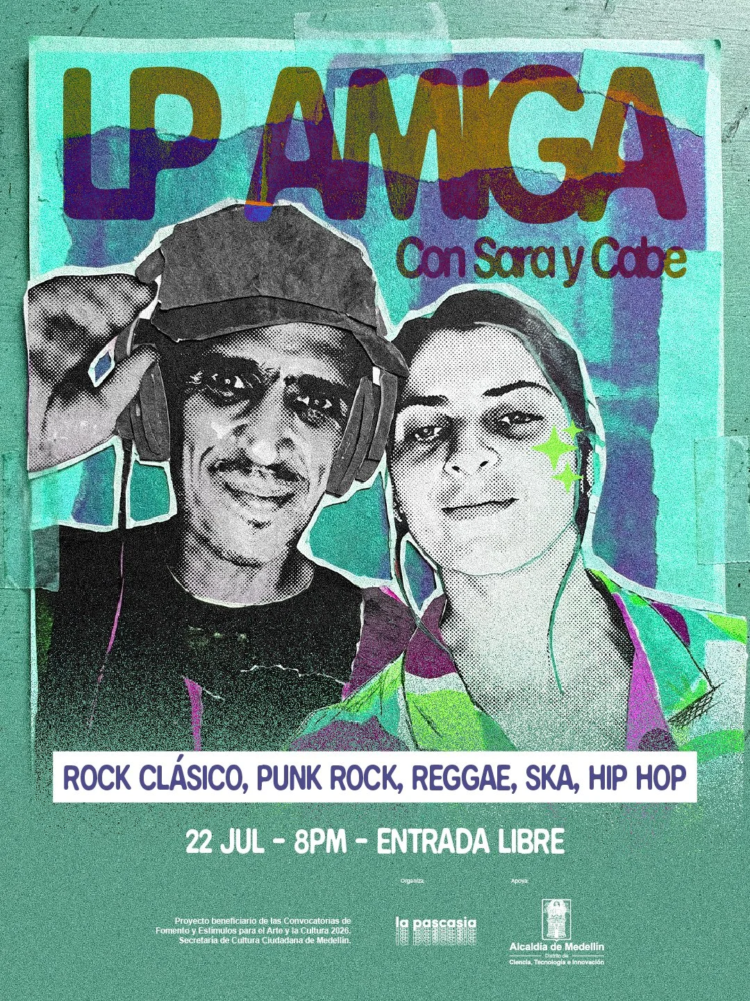 LP Amiga Sara y Cabe