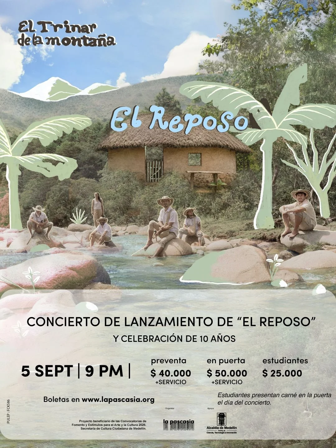 El Trinar de la Montaña: Lanzamiento de El Reposo