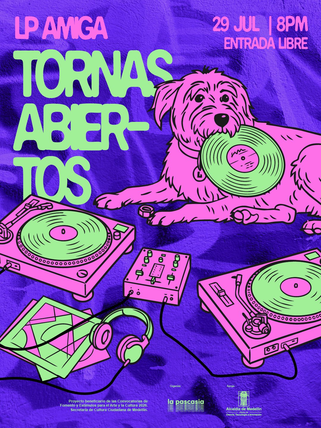 LP AMIGA tornas abiertos