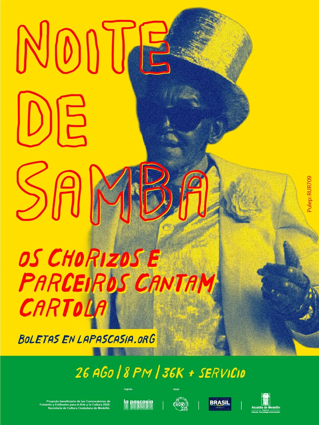 NOITE DE SAMBA - OS CHORIZOS E PARCEIROS CANTAM CARTOLA
