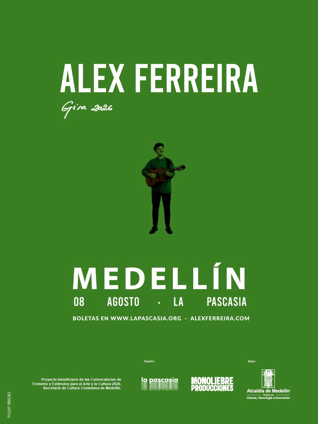 Alex Ferreira Gira 2026