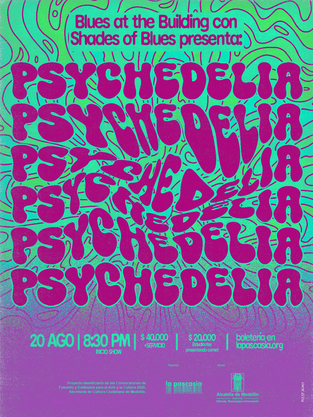 Blues at the Building con Shades of Blues presenta: Psychedelia