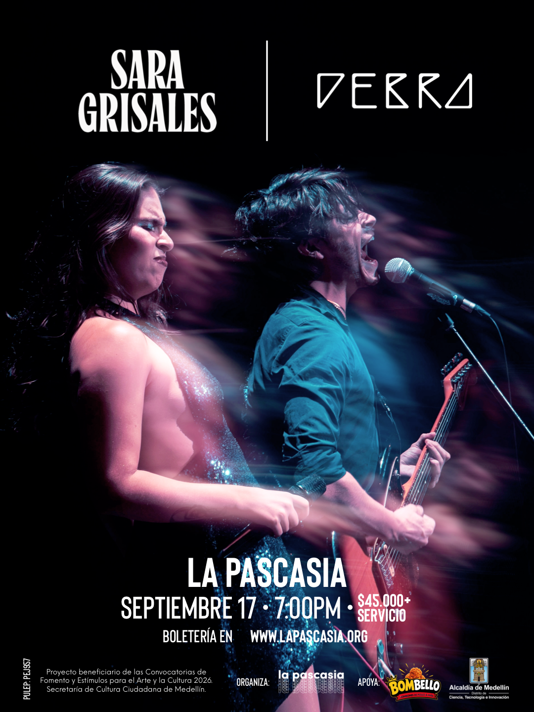 SARA GRISALES Y DEBRA EN LA PASCASIA