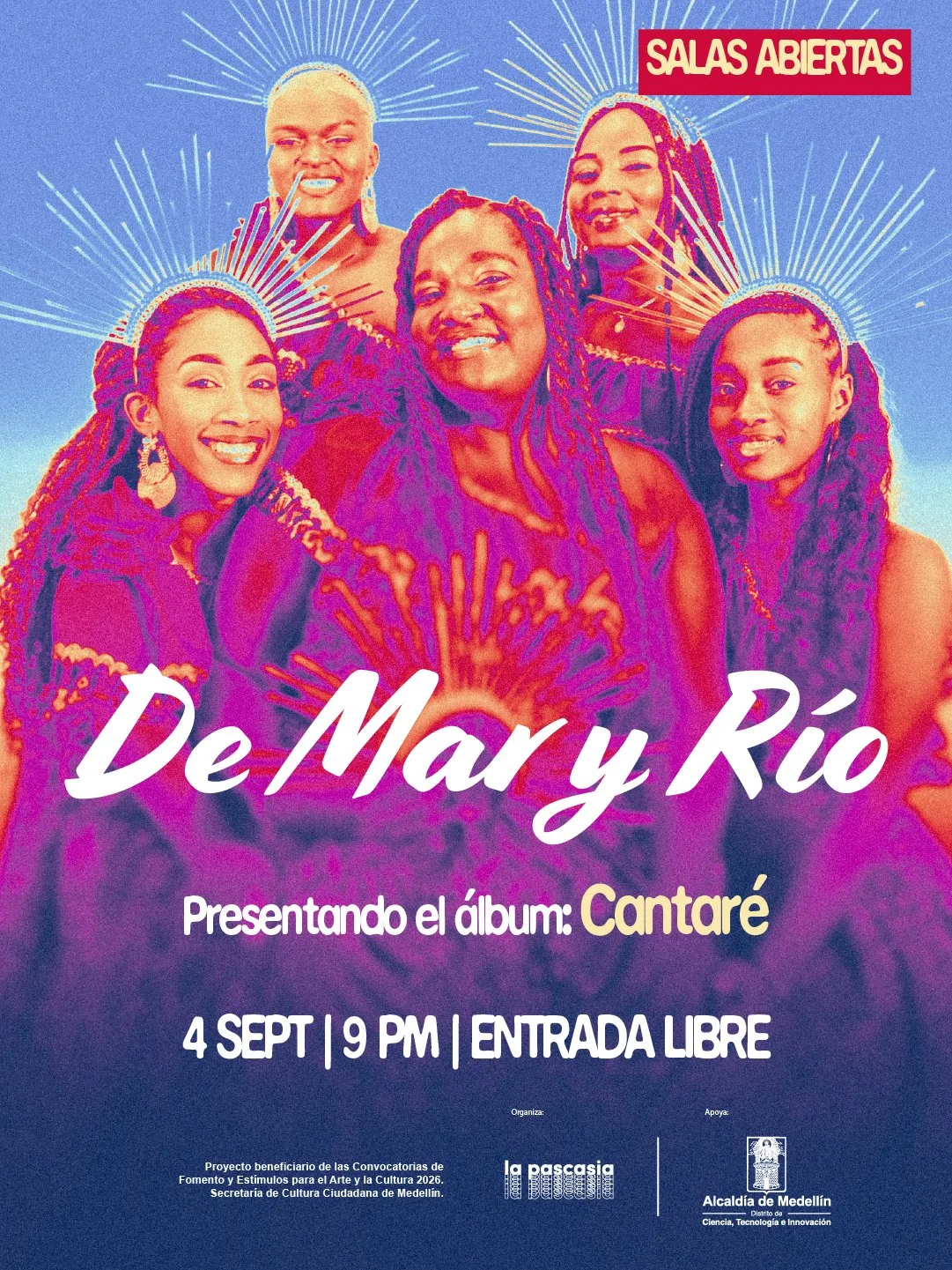 DE MAR Y RÍO - SALAS ABIERTAS