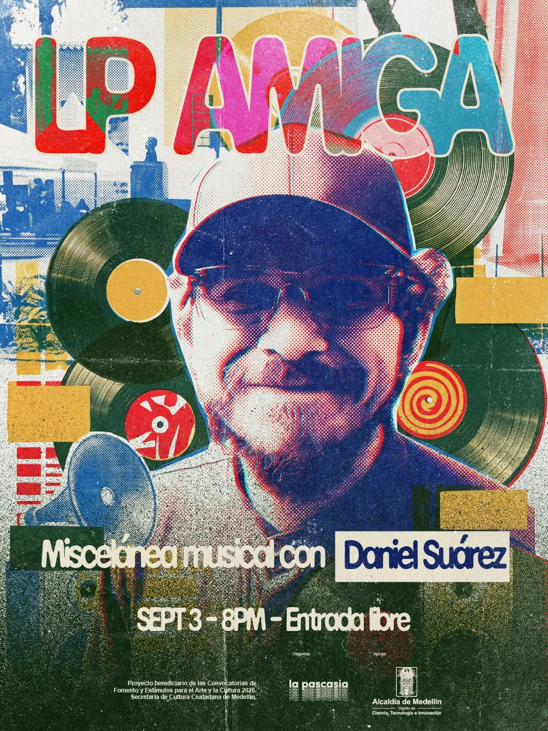 LP Amiga Miscelánea musical con Daniel Suárez 