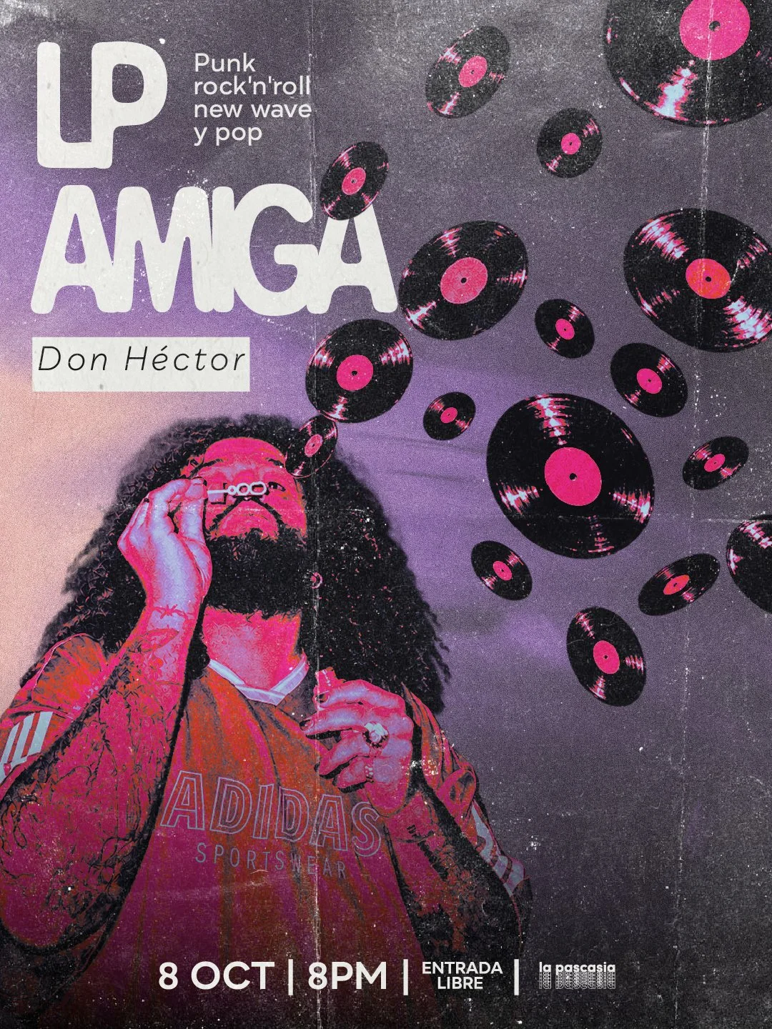 LP Amiga Don Héctor: Punk, rock'n'roll, new wave y pop