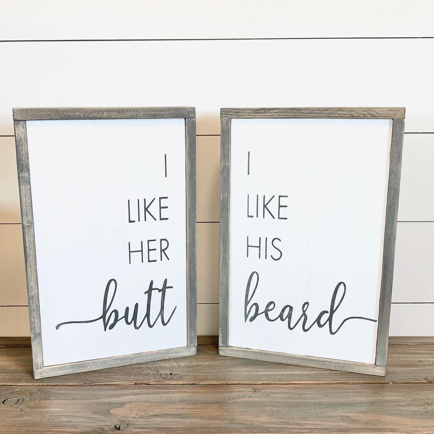 I like her/his butt/beard