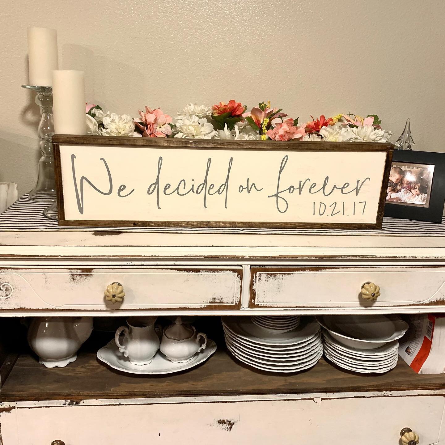 We decided on forever