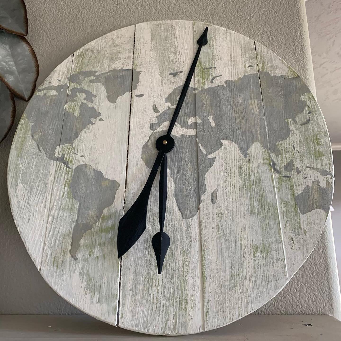 World Map Clock