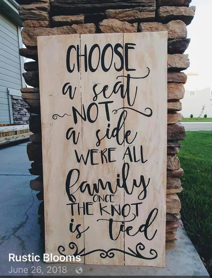 Choose a seat