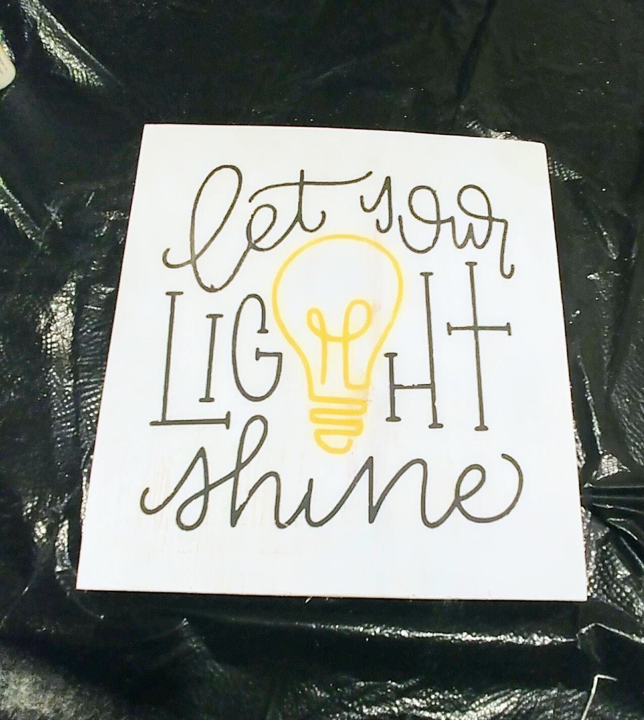 Let your light shine