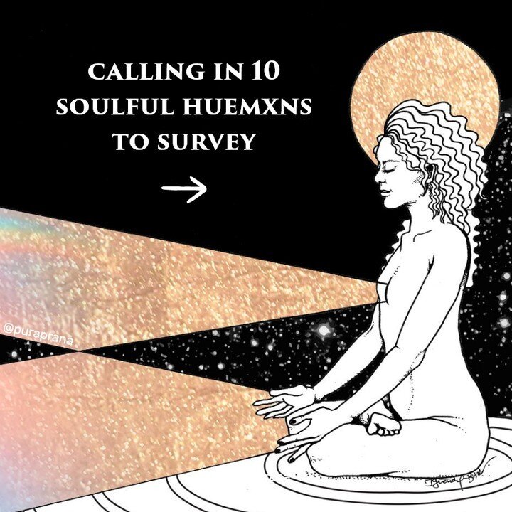 Hi friends! I&rsquo;m looking for 10 soulful HUEmxns to survey in exchange for a gifted 🎁 30 minute brand or web audit, consultation sesh or 20% off any design package 💝 I'd love to gain your insights for group programs I'm currently distilling fro