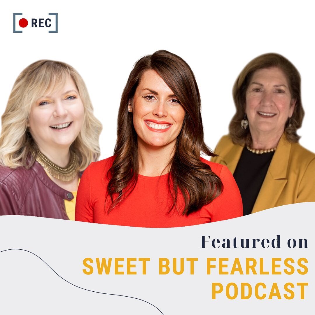 So thrilled to have a conversation with the @sweetbutfearless team - Cooper and @marytsullivan. In this episode: The Clarity of Reflection, Are You Putting Limits on Yourself?

We talk about being a woman in business, stepping into your authority, lo